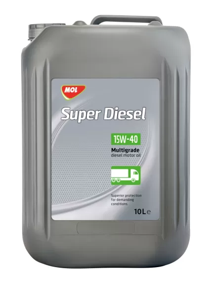 MOL Super Diesel 15W-40 10 L Tgk. kenőolaj