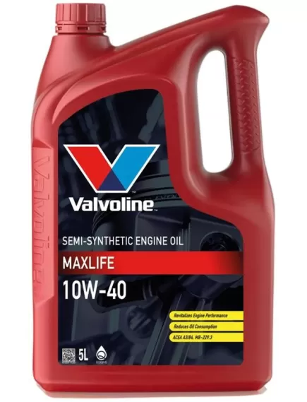 VALVOLINE MAXLIFE 10W-40 5L Motorolaj