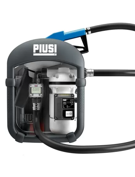 PIUSI Suzzarablue AdBlue Pro Szivattyúkészlet konténerekhez, átfolyásmérővel