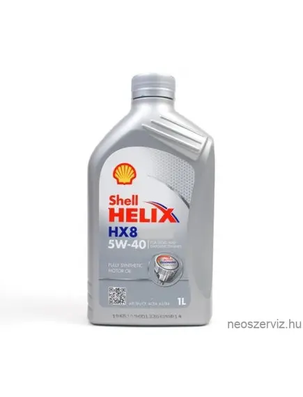 Shell Helix HX8 ECT 5W40 személygépjármű motorolaj 1L