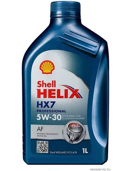 Shell Helix HX7 Prof AF 5W30 személygépjármű motorolaj 1L