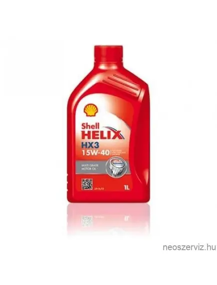 Shell Helix HX3 15W40 személygépjármű motorolaj 1L