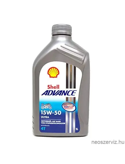 Shell Advance 4T Ult 15W50 motorkerékpár motorolaj 1L