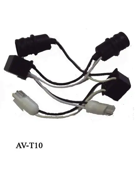 Átalakító CANBUS kábel AV-T10/LED/KABEL