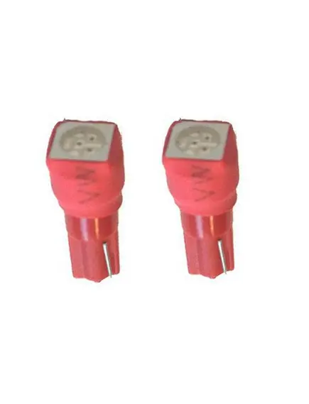 T5 piros műszerfal LED izzó SMD-T5/1/5050SMD/RED