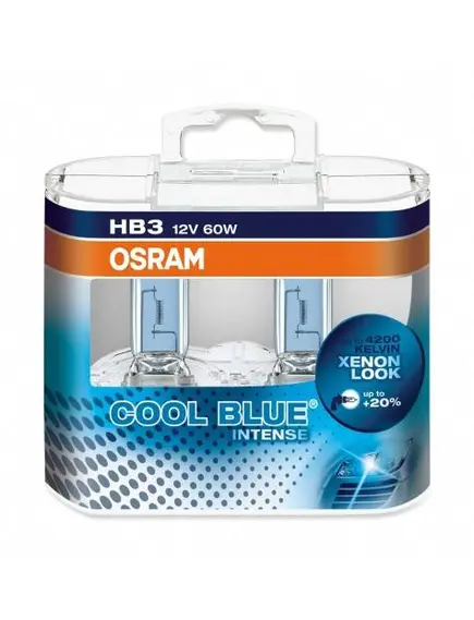 9005CBI HB3 OSRAM 12V 60W COOL BLUE 2/DOBOZ