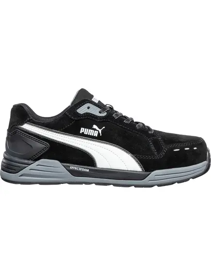Puma Airtwist Black Low S3 ESD HRO SRC munkavédelmi cipő - fekete - 45, Szín: fekete, Méret: 45