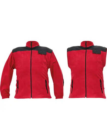RANDWIK polár kabát piros XL, Szín: piros, Méret: XL