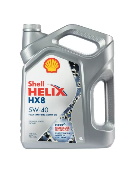 Shell Helix HX8 5W-40 SN+ Motorolaj 4L
