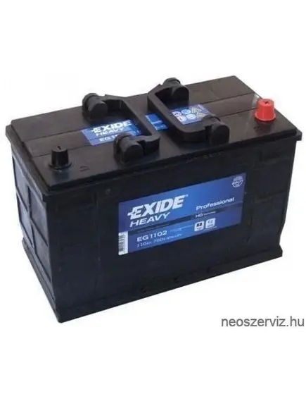 EXIDE TRUCK HD EG1102 12V 110Ah 750A akkumulátor J+