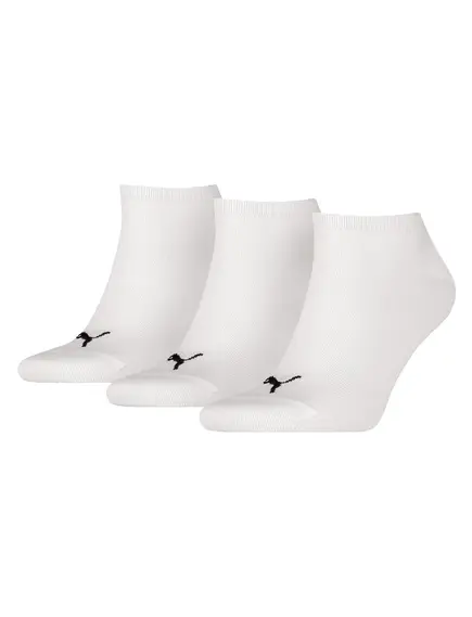 Puma sneaker zokni - 3pár/csomag - fehér - 47/49, Szín: fehér, Méret: 47/49