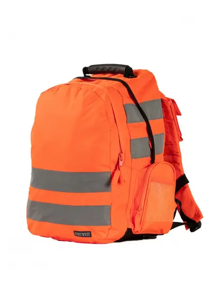 B905 - Jól láthatósági hátizsák - narancs - egy méret, Szín: narancs, Méret: Egy méret