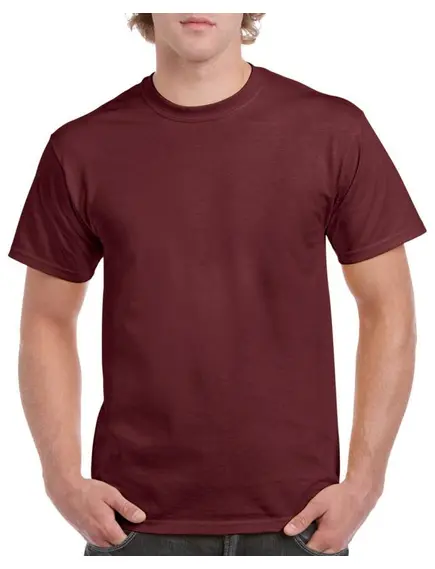 Gildan Heavy Cotton póló - gesztenyebarna - 5XL, Szín: gesztenyebarna, Méret: 5XL