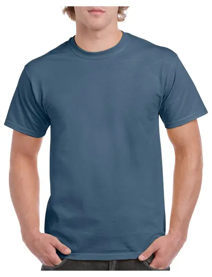 Gildan Heavy Cotton póló - indigókék - L, Szín: indigókék, Méret: L
