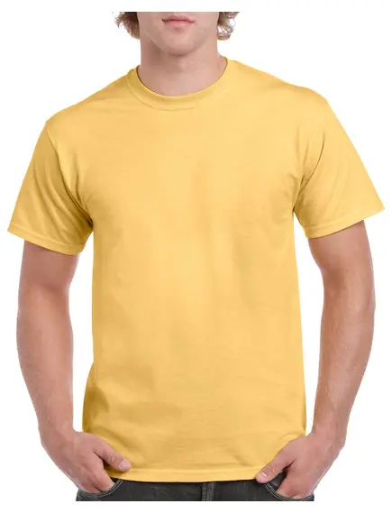 Gildan Heavy Cotton póló - Yellow Haze - M, Szín: Yellow Haze, Méret: M