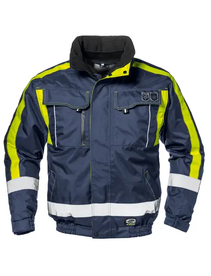 Contender 4in1 téli kabát - kék/sárga - XL, Szín: kék/sárga, Méret: XL