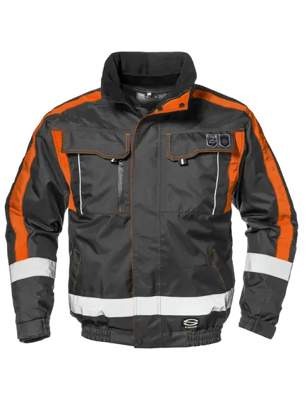 Contender 4in1 téli kabát - szürke/narancs - XL, Szín: szürke/narancs, Méret: XL