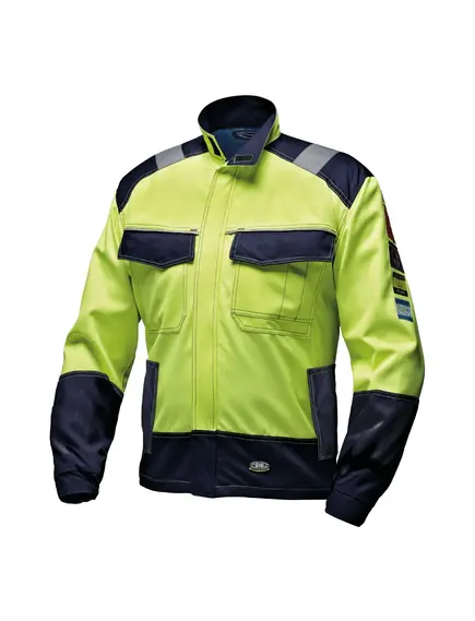 Hi-Vis Polytech Plus multifunkcionális kabát - sárga - 54/XL, Szín: sárga, Méret: 54/XL