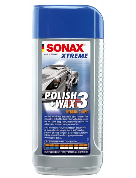 SONAX XTREME POLIR ÉS WAX 3 250ML