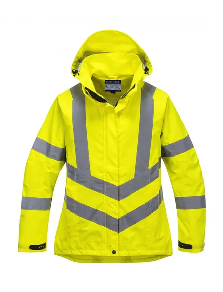 LW70 - Női jól láthatósági lélegző kabát - sárga - XL, Szín: sárga, Méret: XL