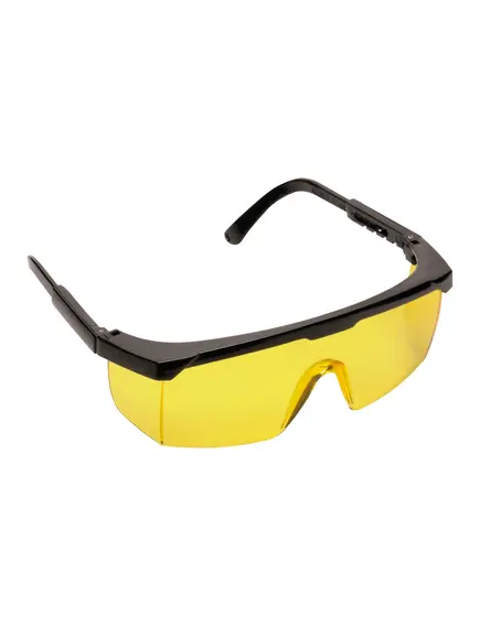 PW33 - Klasszikus védőszemüveg - sárga - egy méret, Szín: sárga, Méret: Egy méret
