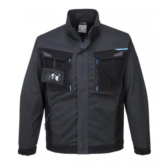 T703 -WX3 kabát - metál szürke - M, Szín: metál szürke, Méret: M