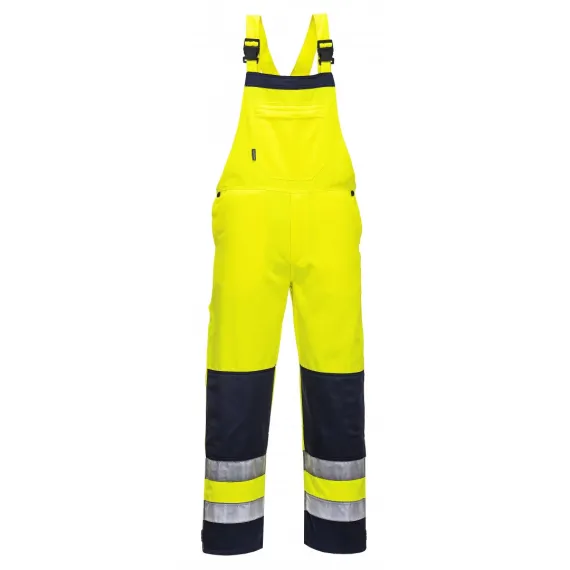 TX72 - Girona Hi-Vis mellesnadrág - sárga - XL, Szín: sárga, Méret: XL
