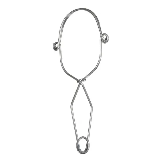 FP39 - Wire Hook csatlakozó - ezüst, Szín: ezüst