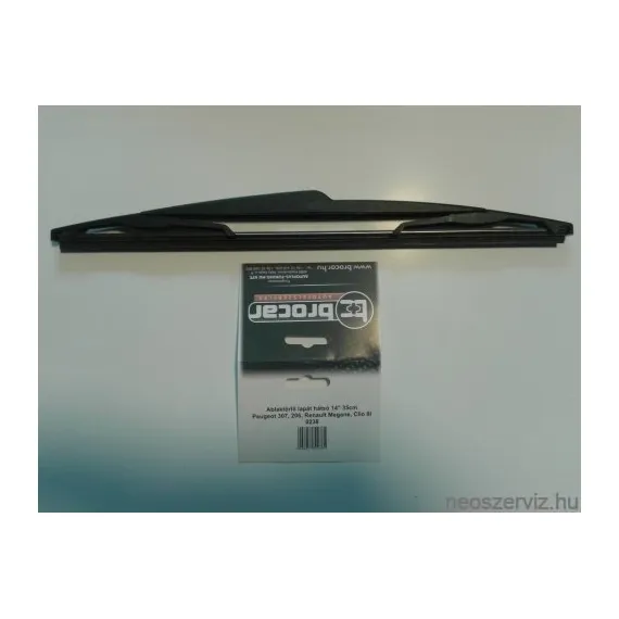 ABLAKTÖRLŐ LAPÁT HÁTSÓ 14"350mm 307,206,CLIO 10187