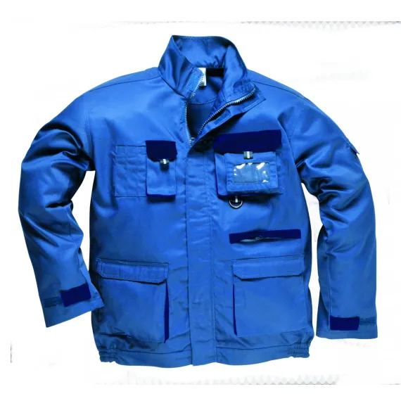 TX10 - Texo kétszínű kabát - királykék - 3XL, Szín: királykék, Méret: 3XL