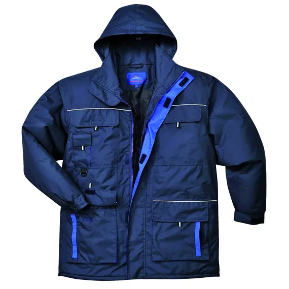 TX30 - Texo Contrast kabát - tengerészkék - XXL, Szín: tengerészkék, Méret: XXL