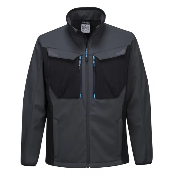 T750 - WX3 Softshell dzseki - metál szürke - XXL, Szín: metál szürke, Méret: XXL