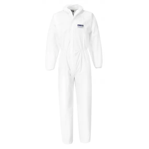 ST40 - BizTex Microporous overál 6 / 5 - fehér - XXL, Szín: fehér, Méret: XXL