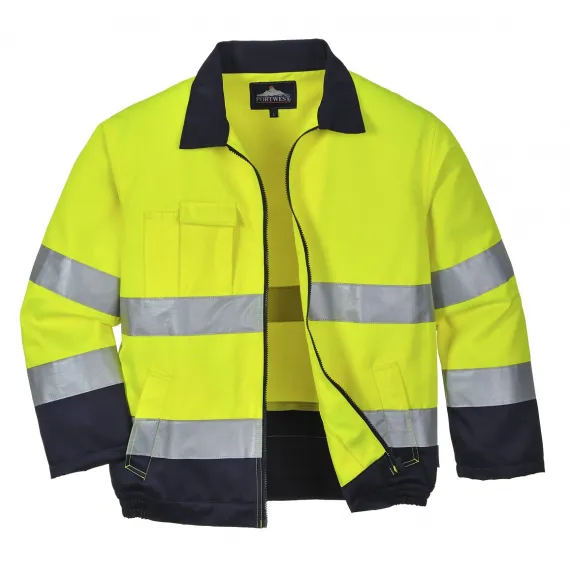 TX70 - Madrid HiVis kabát - sárga - XL, Szín: sárga, Méret: XL