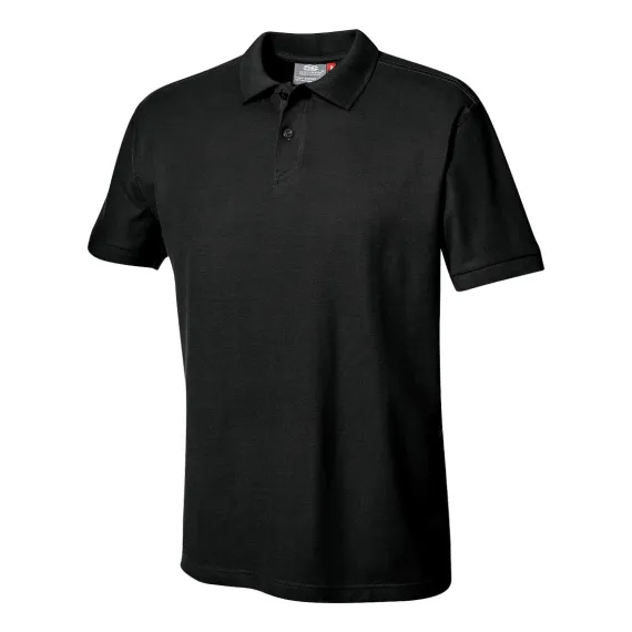 Sirflex galléros póló - fekete - XL, Szín: fekete, Méret: XL