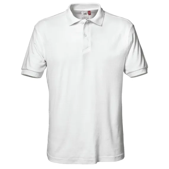 Sirflex galléros póló - fehér - XL, Szín: fehér, Méret: XL
