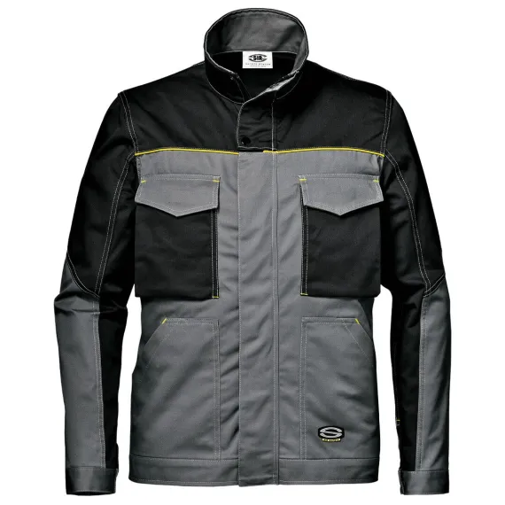 Sir Safety System Fusion Massau munkakabát - 48 - szürke/fekete, Szín: szürke/fekete, Méret: 48