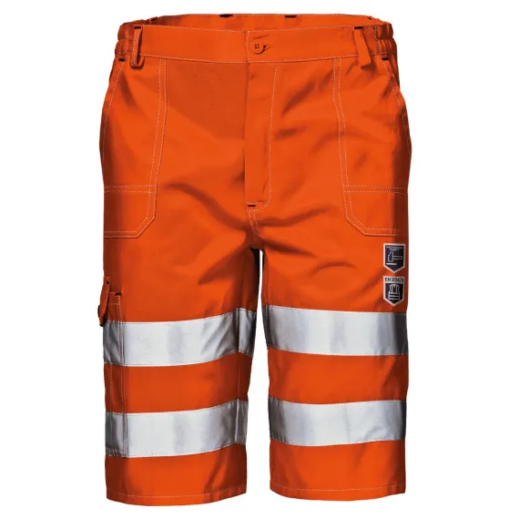 Sir Safety System MISTRAL jól láthatósági bermuda - 48 - narancs, Szín: narancs, Méret: 48
