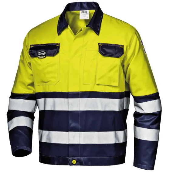 Sir Safety System MISTRAL jól láthatósági dzseki - 56 - sárga/kék, Szín: sárga/kék, Méret: 56
