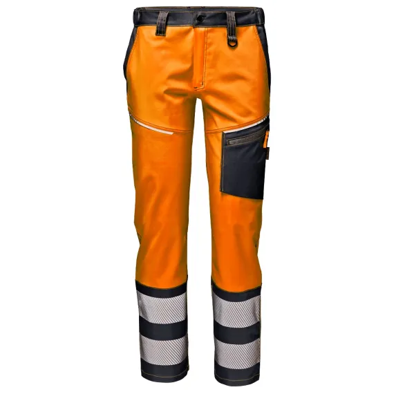 Sir Safety System MISTRAL stretch jól láthatósági nadrág - 46 - narancs/szürke, Szín: narancs/szürke, Méret: 46