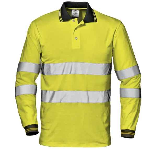 Sir Safety System MAX CONFORT jól láthatósági hosszú ujjú pólóing - 3XL - sárga, Szín: sárga, Méret: 3XL