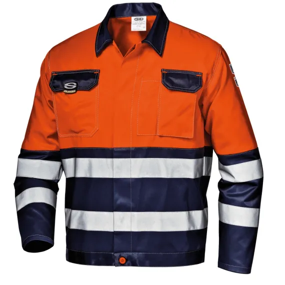 Sir Safety System MISTRAL jól láthatósági dzseki - 46 - narancs/kék, Szín: narancs/kék, Méret: 46