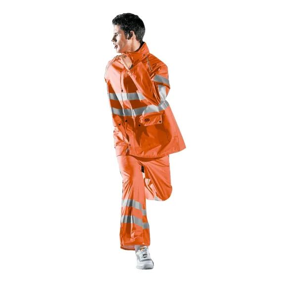 Sir Safety System GLAMOUR jól láthatósági esőkabát - L - narancs, Szín: narancs, Méret: L