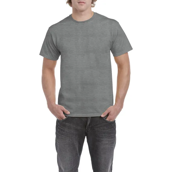 Gildan Heavy Cotton póló - M - Graphite Heather, Szín: Graphite Heather, Méret: M