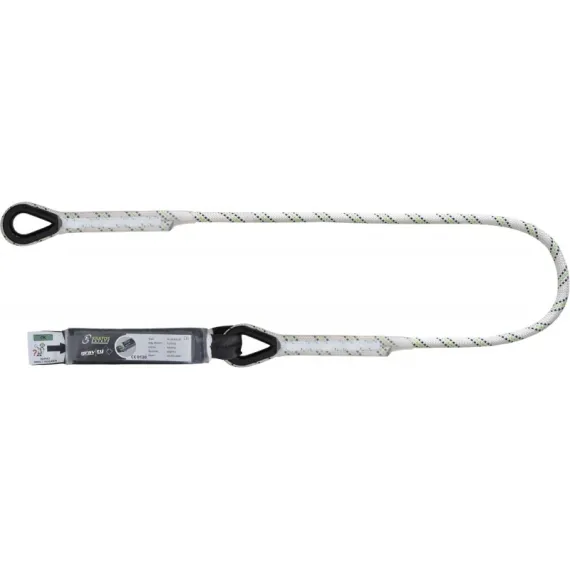 Kratos energiaelnyelő kötél - 1,8m - UNI - fehér
