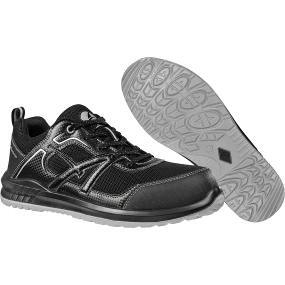 Albatros Rider Black Low S1P ESD SRC munkavédelmi cipő - 41 - fekete, Szín: fekete, Méret: 41