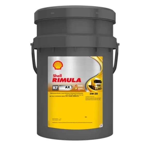 Shell Rimula R7 AX 5W-30 Motorolaj 20L