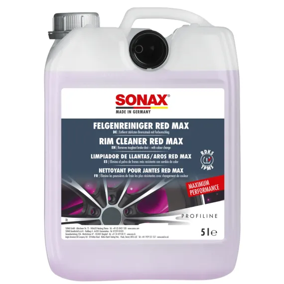 SONAX FELNITISZTÍTÓ RED MAX 5L