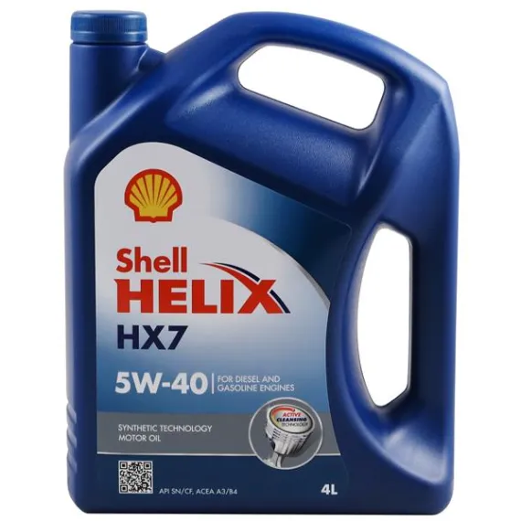 Shell Helix HX7 5W-40 Motorolaj 4L