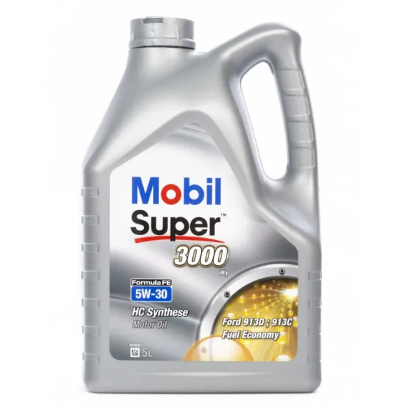 Mobil Super 3000 X1 Formula FE 5W-30 5L Motorolaj, Kiszerelés: 5 L